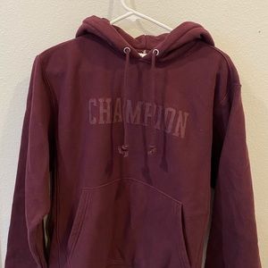 Maroon champion hoodie